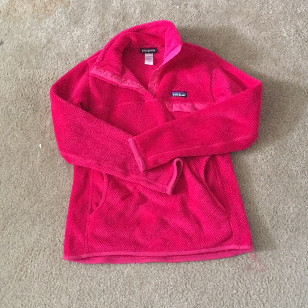 PINK PATAGONIA PULLOVER